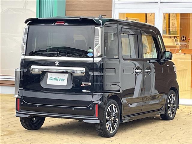 スペーシアカスタム ハイブリッドXSターボ メモリナビ フルセグテレビ バックカメラ 両側パワースライドドア クルーズコントロール ETC 衝突軽減ブレーキレーンキープLEDライトハーフレザーシートシートヒーター(37枚目)