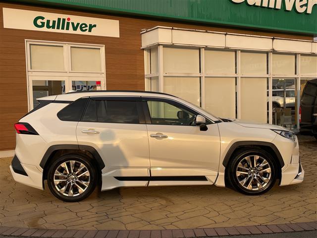 RAV4 G Zパッケージ TRDエアロ、パノラマムーンルーフ、純正メモリナビ(フルセグTV/DVD/CD/Bluetooth)ローダウン、ドライブレコーダー、電動リアゲート、ETC、デジタルインナーミラー(19枚目)