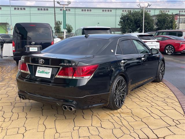 クラウン アスリートＳ　純正ナビ（Ｂｌｕｅｔｏｏｔｈ／フルセグＴＶ／ＤＶＤ／ＣＤ）、社外２０インチアルミ、モデリスタエアロ（フロント／リア）、社外マフラー（４本出し）、社外ダウンサス、ＥＴＣ、純正フロアマット（19枚目）