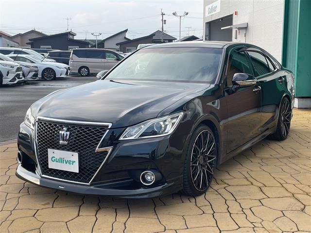 クラウン アスリートＳ　純正ナビ（Ｂｌｕｅｔｏｏｔｈ／フルセグＴＶ／ＤＶＤ／ＣＤ）、社外２０インチアルミ、モデリスタエアロ（フロント／リア）、社外マフラー（４本出し）、社外ダウンサス、ＥＴＣ、純正フロアマット（23枚目）