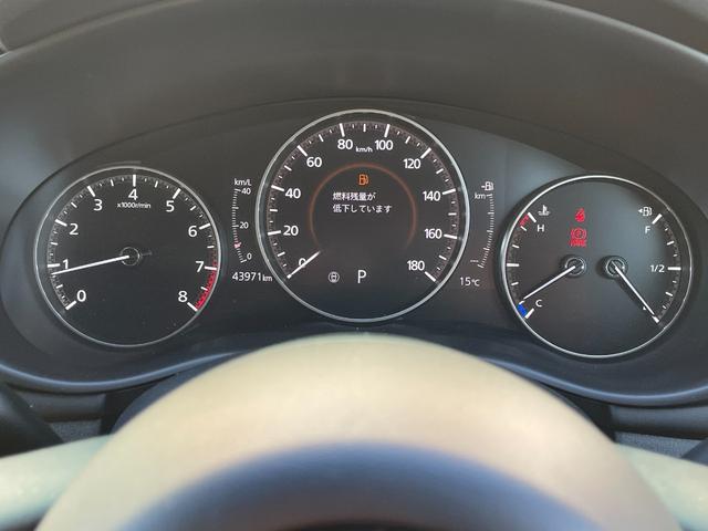 MAZDA3ファストバック 20S 100周年特別記念車 禁煙車 全方位モニター レーダークルコン 前後Pセンサー エマブレ レーンキープ BSM HUD LEDヘッドランプ 純正ナビTV BOSE 純正レッド革シート 前席シートヒーター 運転席パワーシート(6枚目)