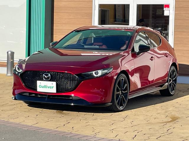 MAZDA3ファストバック 20S 100周年特別記念車 禁煙車 全方位モニター レーダークルコン 前後Pセンサー エマブレ レーンキープ BSM HUD LEDヘッドランプ 純正ナビTV BOSE 純正レッド革シート 前席シートヒーター 運転席パワーシート(34枚目)