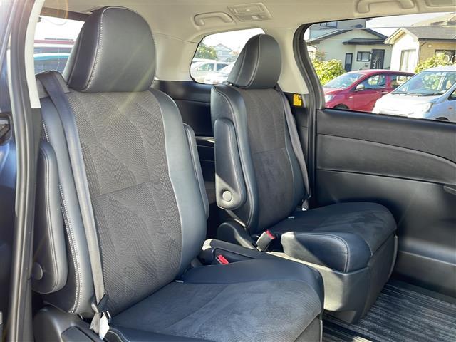 エスティマハイブリッド アエラス プレミアムエディション サンルーフ ナビ バックC 両側電動スライド Bluetooth 電動ハーフレザーシート オットマン AC100V クルコン 前後ドラレコ nanoe オートHIDライト フォグ 純正17AW(22枚目)