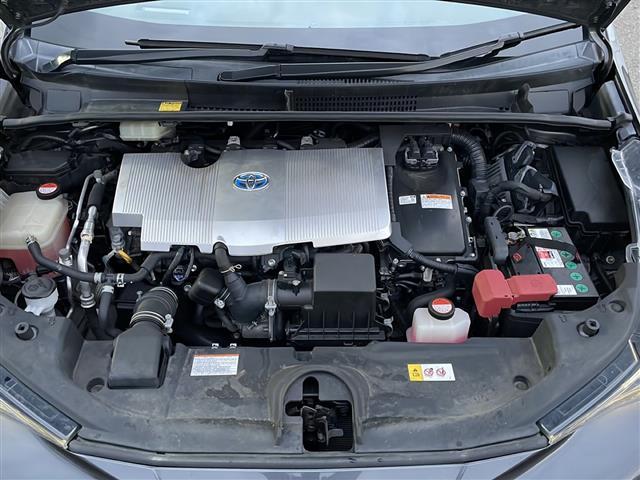 プリウス A 4WD 寒冷地仕様 SDナビ BT CD DVD バックC オートLEDライト オートマチックハイビーム ビルトインETC パーキングアシスト クルーズコントロール 前後コーナーセンサー スマートキー(36枚目)