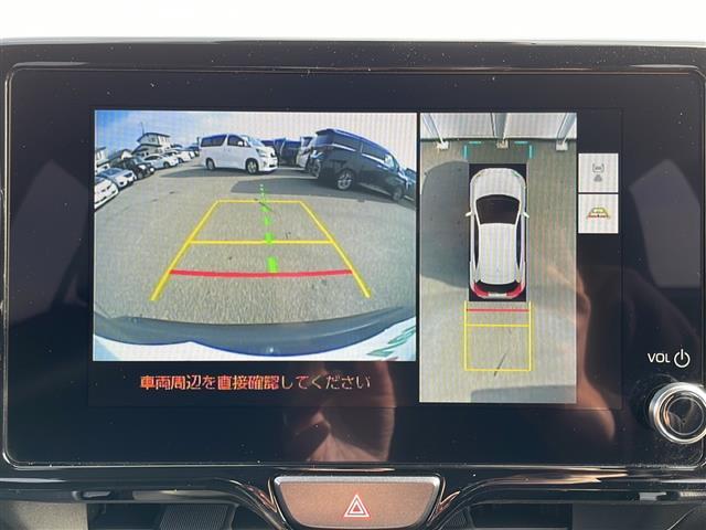 ヤリスクロス ハイブリッドZ ウルバーノ ワンオーナー 寒冷地仕様 ナビ 全周囲C フルセグ BSM 電動ハーフレザーシート シートヒーター ステアリングヒーター レーダークルーズ HDMI ビルドインETC2.0 純正ブラック18AW(2枚目)