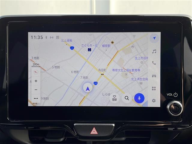 ヤリスクロス ハイブリッドZ ウルバーノ ワンオーナー 寒冷地仕様 ナビ 全周囲C フルセグ BSM 電動ハーフレザーシート シートヒーター ステアリングヒーター レーダークルーズ HDMI ビルドインETC2.0 純正ブラック18AW(4枚目)