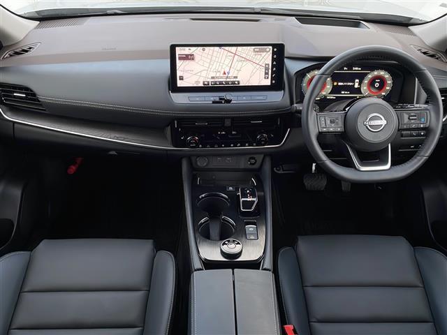 エクストレイル G e-4ORCE ナビ 全方位カメラ 黒革 プロパイロット 全席シートヒーター パワーシート 置くだけ充電 パーキングアシスト 電動リアドア AC1500Wコンセント ETC USB BT タイプC 19AW LED(5枚目)