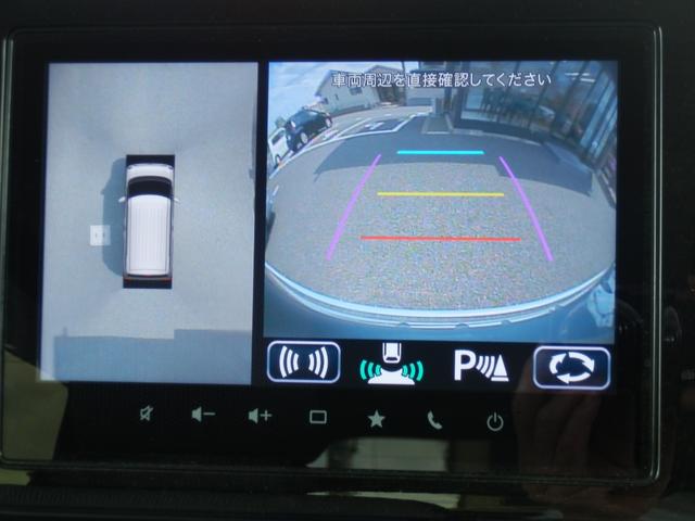 ワゴンＲスマイル ハイブリッドＸ　衝突軽減ブレーキ　横滑り制御装置　サイドエアバッグ　フルセグ付純正ナビ　マルチビューカメラ　ＥＴＣ　シートヒーター　クルーズコントロール　オートライト　両側電動スライドドア　ホンダディーラー保証（5枚目）
