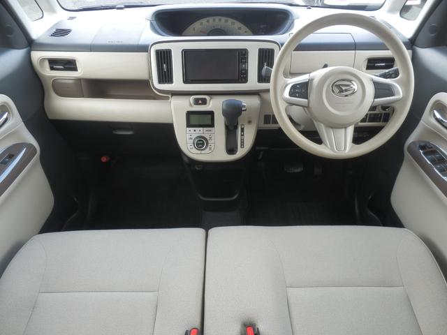 ムーヴキャンバス Ｘリミテッドメイクアップ　ＳＡＩＩ　衝突軽減ブレーキ　アイドリングストップ　フルセグ付純正ナビ　バックカメラ　ＥＴＣ　両側電動スライドドア　オートライト　オートドアミラー　盗難防止システム　スマートキー　ホンダディーラー保証（4枚目）