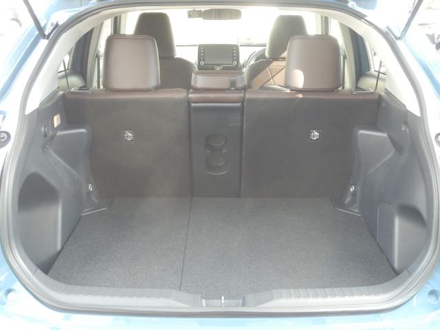 ヤリスクロス ハイブリッドＺ　衝突軽減ブレーキ　クルーズコントロール　フルセグ付純正ナビ　ＥＴＣ　バックカメラ　ステアリングヒーター　シートヒーター　ドライブレコーダー　オートライト　１８インチ純正アルミ　ホンダディーラー保証（23枚目）