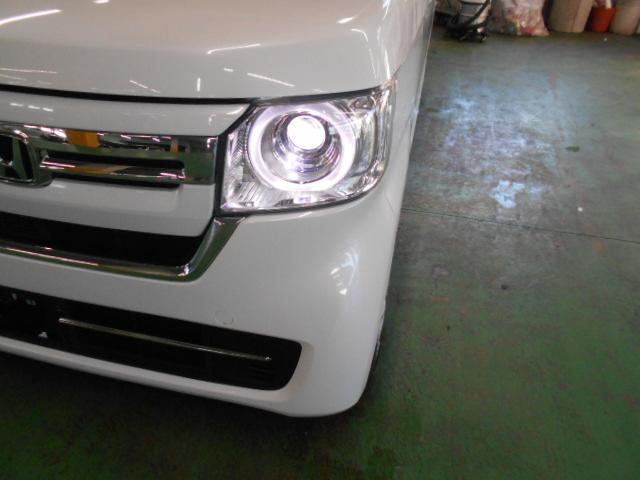 Ｎ－ＢＯＸ Ｌ　禁煙車　ワンオーナー　ナビ　３カメラドラレコ　電子パーキング　両側パワースライドドア　ドアバイザー　ＥＴＣ　センシング　Ｂｌｕｅｔｏｏｔｈ　シートヒーター　サイド＋サイドカーテンＳＲＳ　ＬＥＤライト（31枚目）