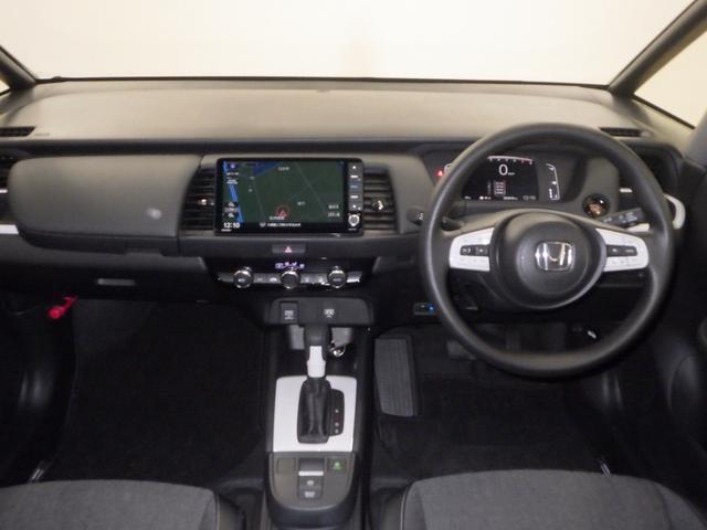 フィット ホーム 禁煙車 元デモカー 9インチホンダコネクトナビ ドラレコ ETC LEDヘッドライト 記録簿 衝突軽減 リアカメラ ソナー USB接続 AAC 横滑り防止機能 サイドエアバック ワンオーナー車 DVD(13枚目)