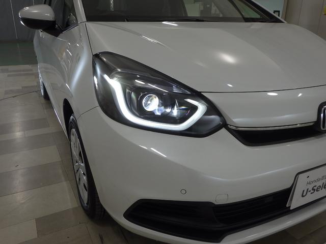 フィット ホーム 禁煙車 元デモカー 9インチホンダコネクトナビ ドラレコ ETC LEDヘッドライト 記録簿 衝突軽減 リアカメラ ソナー USB接続 AAC 横滑り防止機能 サイドエアバック ワンオーナー車 DVD(27枚目)