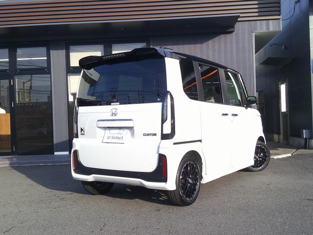 N-BOXカスタム ターボコーディネートスタイル いまコレ+ フロアマット 両側電動ドア 禁煙車 Rカメラ クルコン スマートキ- パワーステアリング ETC VSA セキュリティ エアコン LEDライト パワーウィンドウ アイドリングストップ(2枚目)