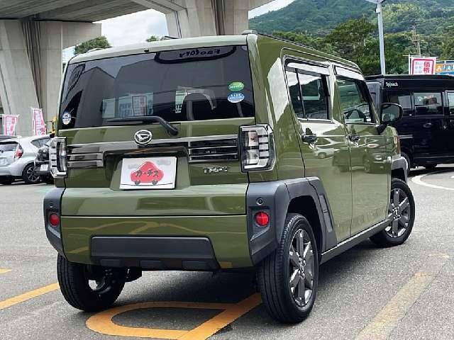 タフト Ｇターボ　１オーナー／禁煙車／ルーフレール／ガラスルーフ／純正フルセグ地デジナビ／バックカメラ／ＥＴＣ／スマートキー／純正アルミホイール／ＬＥＤヘッドライト／シートヒーター／ドライブレコーダー／障害物センサー／（3枚目）