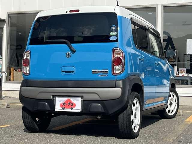ハスラー G 禁煙車!衝突被害軽減!ディスプレイオーディオ!バックカメラ!BTオーディオ!DVD!ベンチシート!ETC!シートヒーター!スマートキー&プッシュスタート!アイドリングストップ!青白2トーンカラー!(3枚目)