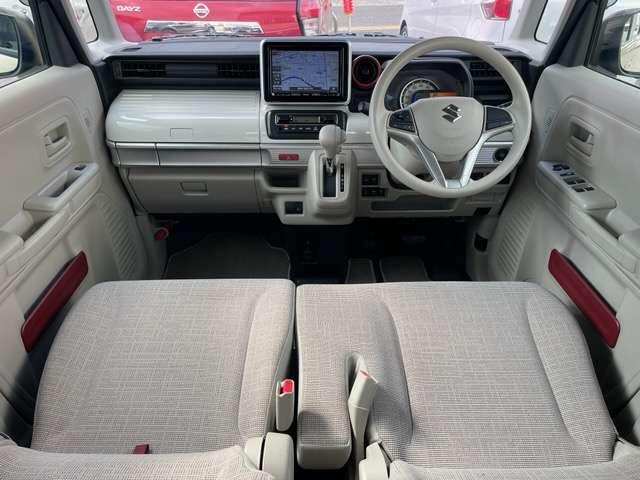 スペーシア ハイブリッドＸ　１オナ禁煙／安全装備／全方位カメラ／パワスラ／ソナー／ナビＤＴＶ／温シート／Ａストップ／スマキー／Ｂｌｕｅｔｏｏｔｈ／ＬＥＤライト／純正１４ＡＷ／オートライト（4枚目）