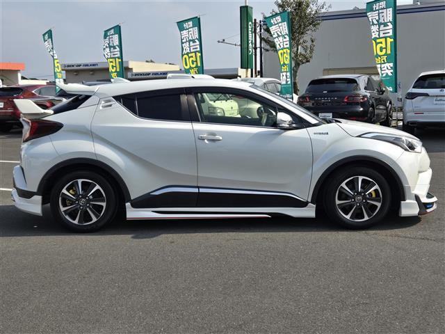 Ｃ－ＨＲ Ｇ　ＴＥＩＮダウンサス　社外リアスポイラー　社外ウィンカー／テールランプ　前後純正ドライブレコーダー　モデリスタエアロ　シート／ハンドルカバー　社外９インチナビ　クルーズコントロール（34枚目）