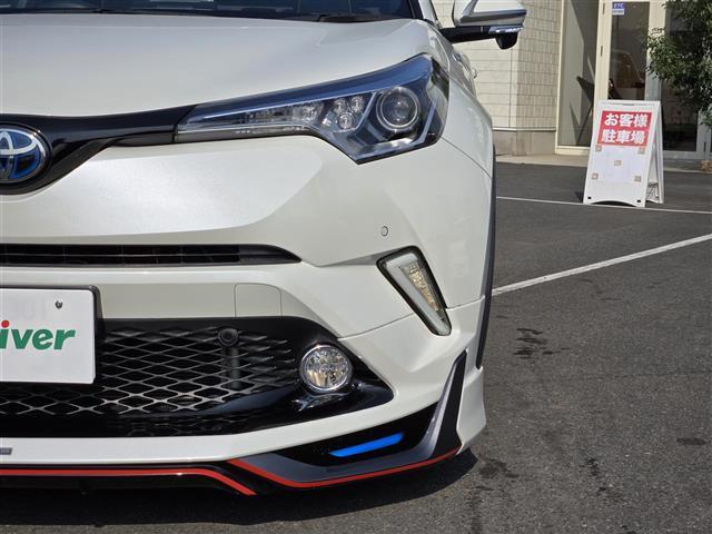 Ｃ－ＨＲ Ｇ　ＴＥＩＮダウンサス　社外リアスポイラー　社外ウィンカー／テールランプ　前後純正ドライブレコーダー　モデリスタエアロ　シート／ハンドルカバー　社外９インチナビ　クルーズコントロール（37枚目）