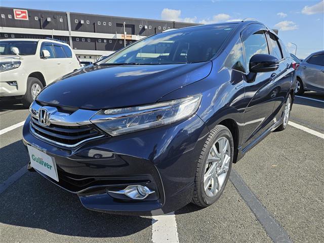 シャトル ハイブリッドZ ストラーダナビ フルセグ バックカメラ ETC クルコン シティブレーキアクティブシステム オートライト 革巻きステアリング パドルシフト シートヒーター シルバールーフレール 禁煙車(34枚目)