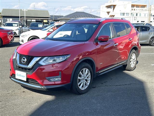 エクストレイル ２０Ｘ　ハイブリッド　４ＷＤ　前後ドライブレコーダー　ルーフレール　Ｂｌｕｅｔｏｏｔｈ接続　ＥＴＣ　前後コーナーセンサー　レーダークルーズ　アラウンドビューモニター　フルセグＴＶ　レザーシート　シートヒーター　ＬＥＤライト（28枚目）