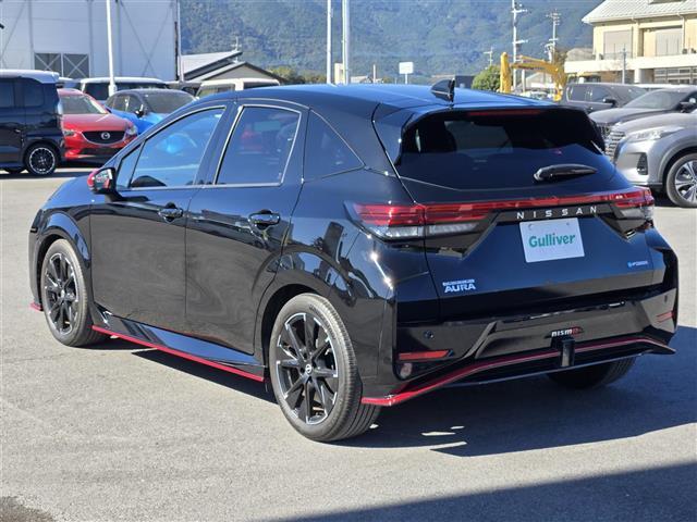 オーラ ニスモ プロパイロット デジタルインナーミラー アラウンドビューモニター NISSANコネクトナビ NISMO純正アルミホイール(17インチ) ビルトインETC2.0 NISMO専用ハーフレザーシート(43枚目)