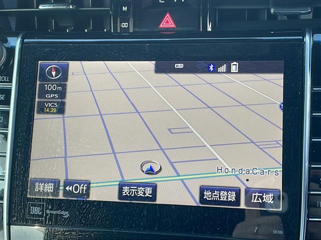 ハリアー プログレス　メタル　アンド　レザーパッケージ　サンルーフパワーバックドア前後ドライブレコーダー純正ナビ全方位バックカメラＥＴＣ本革シートパワーシート衝突被害軽減装置横滑り防止装置盗難防止装置レーンキープアシストオートライト（11枚目）