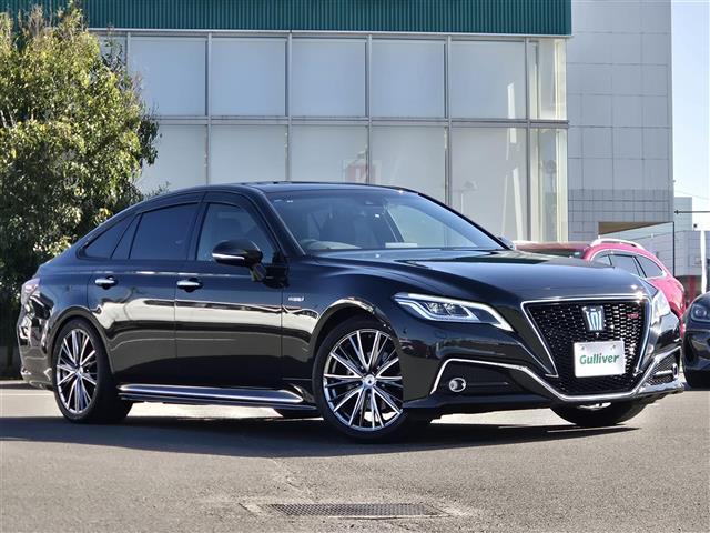 クラウンハイブリッド ＲＳアドバンス　ムーンルーフ　Ｗｅｄｓ製Ｋｒａｎｚｅアルミホイール（２０インチ）　社外ミラー型レーダー　パノラミックビューモニター　トヨタセーフティセンス　Ｄ＋Ｎ席シートヒーター　Ｄ＋Ｎ席ベンチレーション（29枚目）