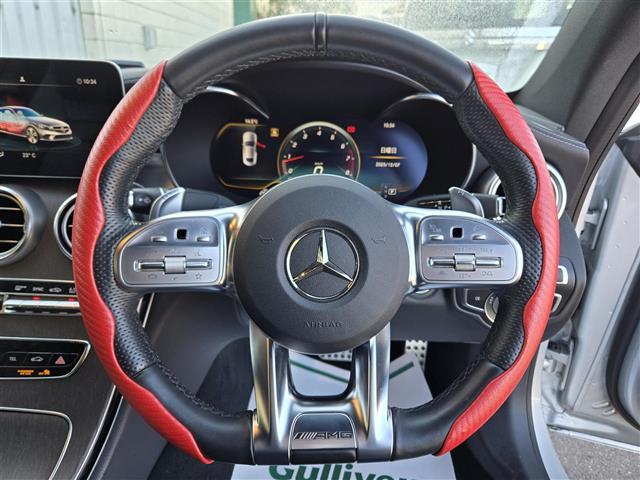 Ｃクラス Ｃ４３　４マチッククーペ　ディストロニック　ツインターボ　４ＷＤ　ムーンルーフ　Ｄ＋Ｎ席シートヒーター　ハンドル支援　パーキングアシスト　純正メモリーナビ　Ｂｌｕｅｔｏｏｔｈオーディオ　純正ドライブレコーダー（3枚目）