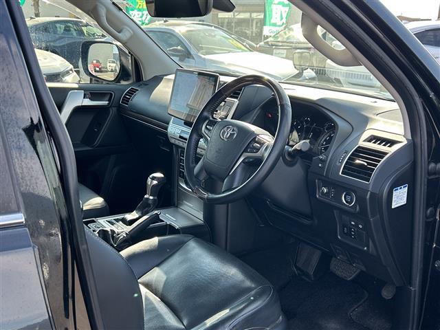 ランドクルーザープラド TZ-G フルタイム4WD サンルーフ バックカメラ レーダークルーズコントロール ETC 前後ドライブレコーダー ナビ ターボ Bluetooth接続 アルパインナビ パワーシート レザーシート ルーフレール(18枚目)