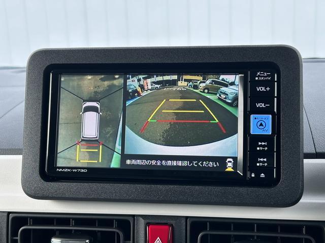 ムーヴキャンバス ストライプスＧターボ　純正７インチナビ　パノラマモニター　保証　新車保証・まごころ保証　１年間・走行距離無制限付き　純正７インチナビ　パノラマモニター　キーフリーシステム　アイドリングストップ　ＬＥＤヘッドランプ　両側電動スライドドア　クルーズコントロール（6枚目）