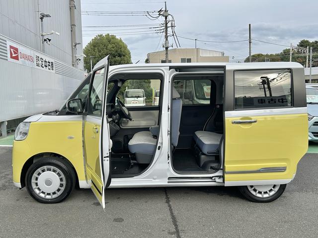 ムーヴキャンバス ストライプスＧターボ　純正７インチナビ　パノラマモニター　保証　新車保証・まごころ保証　１年間・走行距離無制限付き　純正７インチナビ　パノラマモニター　キーフリーシステム　アイドリングストップ　ＬＥＤヘッドランプ　両側電動スライドドア　クルーズコントロール（27枚目）