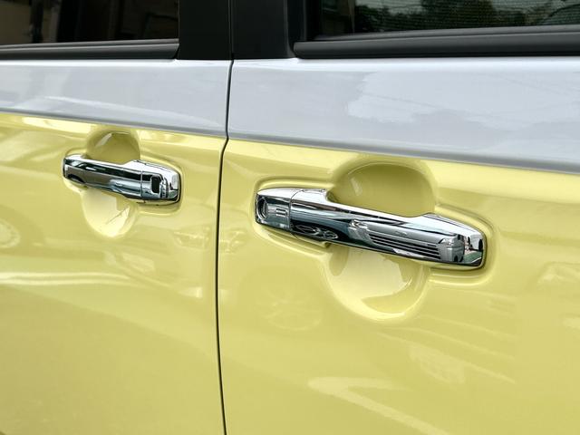 ムーヴキャンバス ストライプスＧターボ　純正７インチナビ　パノラマモニター　保証　新車保証・まごころ保証　１年間・走行距離無制限付き　純正７インチナビ　パノラマモニター　キーフリーシステム　アイドリングストップ　ＬＥＤヘッドランプ　両側電動スライドドア　クルーズコントロール（56枚目）