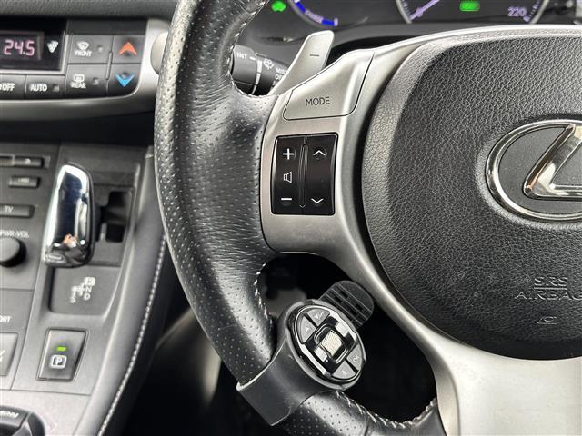 CT CT200h Fスポーツ 後期型ヘッドライト 純正メーカーHDDナビ CD DVD MSV USB AUX フルセグTV バックカメラ 純正17インチAW クルーズコントロール シートヒーター シートリフター スマートキー(8枚目)