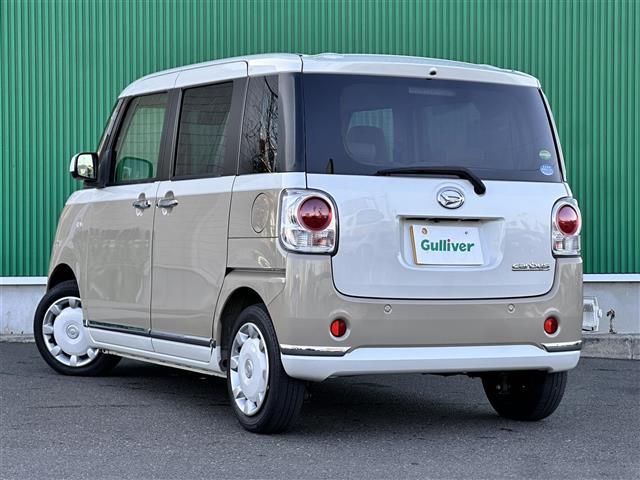 ムーヴキャンバス Ｘメイクアップ　ＳＡＩＩ　スマートアシスト２　衝突回避支援ブレーキ機能　車線逸脱警報機能　誤発進抑制制御機能　先行車発進お知らせ機能　純正ナビ　パノラマモニター　ＥＴＣ　スマートキー　プッシュスタート　アイドリングストップ（20枚目）