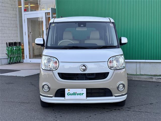 ムーヴキャンバス Ｘメイクアップ　ＳＡＩＩ　スマートアシスト２　衝突回避支援ブレーキ機能　車線逸脱警報機能　誤発進抑制制御機能　先行車発進お知らせ機能　純正ナビ　パノラマモニター　ＥＴＣ　スマートキー　プッシュスタート　アイドリングストップ（34枚目）