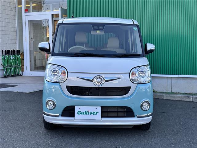 ムーヴキャンバス ＧメイクアップＶＳ　ＳＡＩＩＩ　スマートアシスト３　パノラマモニター　純正ナビ　運転席シートヒーター　両側電動スライドドア　ＬＥＤヘッドランプ　衝突回避支援ブレーキ機能　誤発進抑制制御機能　車線逸脱警報機能　オートハイビーム（18枚目）