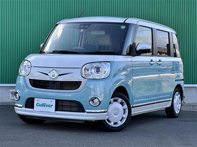 ムーヴキャンバス ＧメイクアップＶＳ　ＳＡＩＩＩ　スマートアシスト３　パノラマモニター　純正ナビ　運転席シートヒーター　両側電動スライドドア　ＬＥＤヘッドランプ　衝突回避支援ブレーキ機能　誤発進抑制制御機能　車線逸脱警報機能　オートハイビーム（19枚目）