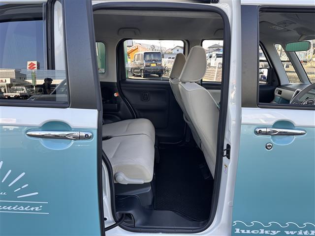 ムーヴキャンバス ＧメイクアップＶＳ　ＳＡＩＩＩ　スマートアシスト３　パノラマモニター　純正ナビ　運転席シートヒーター　両側電動スライドドア　ＬＥＤヘッドランプ　衝突回避支援ブレーキ機能　誤発進抑制制御機能　車線逸脱警報機能　オートハイビーム（28枚目）
