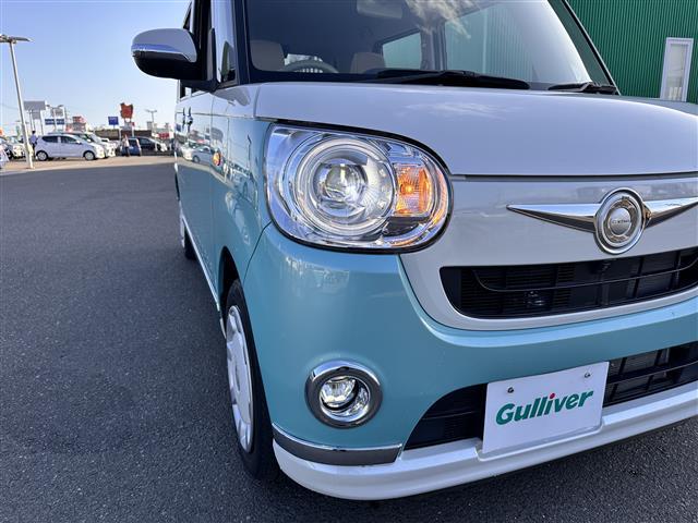 ムーヴキャンバス ＧメイクアップＶＳ　ＳＡＩＩＩ　スマートアシスト３　パノラマモニター　純正ナビ　運転席シートヒーター　両側電動スライドドア　ＬＥＤヘッドランプ　衝突回避支援ブレーキ機能　誤発進抑制制御機能　車線逸脱警報機能　オートハイビーム（38枚目）