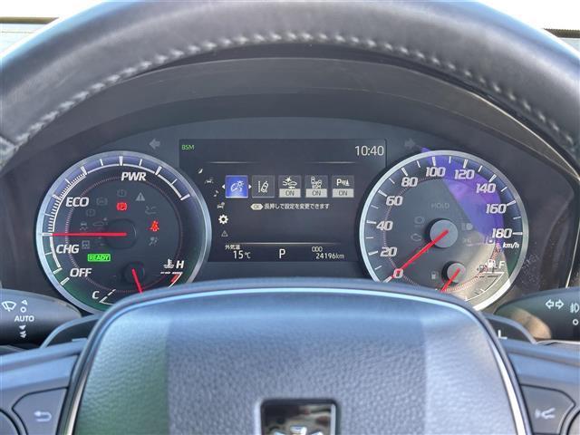 クラウンハイブリッド RSアドバンス TRDエアロ セーフティパッケージプラス セーフティセンス レザーシートパッケージ 純正ナビ パノラミックビューモニター ETC2.0 ドライブレコーダー 本革シート シートヒーター/ベンチレーション(10枚目)