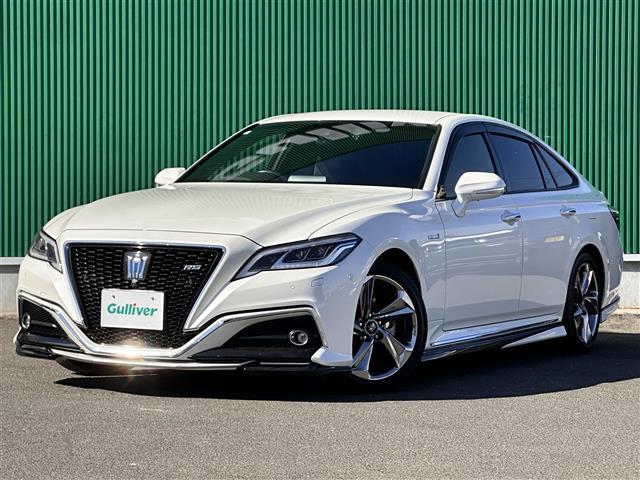 クラウンハイブリッド RSアドバンス TRDエアロ セーフティパッケージプラス セーフティセンス レザーシートパッケージ 純正ナビ パノラミックビューモニター ETC2.0 ドライブレコーダー 本革シート シートヒーター/ベンチレーション(19枚目)