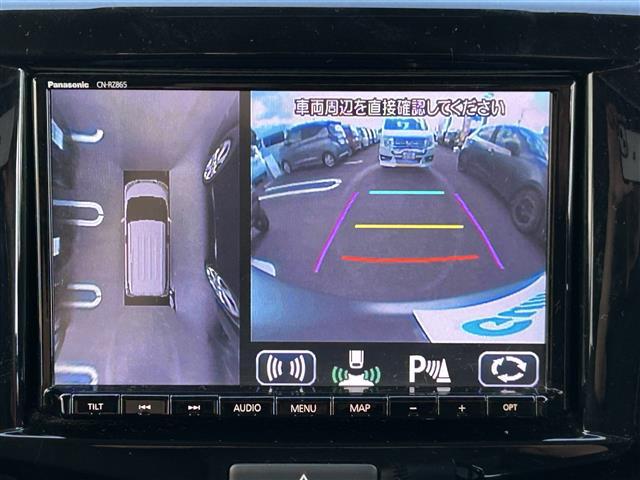 ソリオバンディット ハイブリッドMV セーフティサポート アダプティブクルーズコントロール 純正8インチナビ 全方位モニター ETC シートヒーター 両側電動スライドドア デュアルカメラブレーキサポート ハイビームアシスト 純正AW(4枚目)