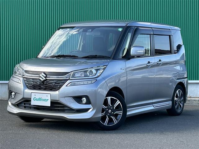 ソリオバンディット ハイブリッドMV セーフティサポート アダプティブクルーズコントロール 純正8インチナビ 全方位モニター ETC シートヒーター 両側電動スライドドア デュアルカメラブレーキサポート ハイビームアシスト 純正AW(19枚目)