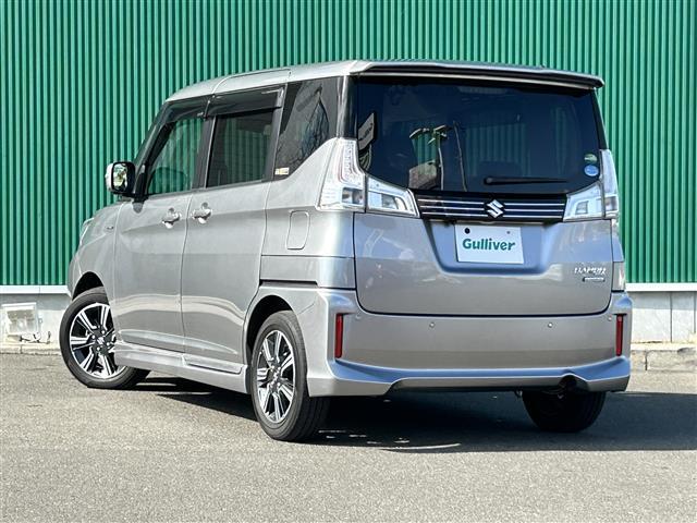 ソリオバンディット ハイブリッドMV セーフティサポート アダプティブクルーズコントロール 純正8インチナビ 全方位モニター ETC シートヒーター 両側電動スライドドア デュアルカメラブレーキサポート ハイビームアシスト 純正AW(20枚目)