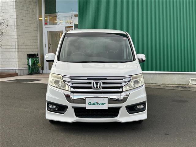 ステップワゴンスパーダ Z 7人乗り 純正9インチナビ CD/DVD/Bluetooth/フルセグTV ETC ドライブレコーダー 両側電動スライドドア コンフォートビューパッケージ HIDヘッドランプ 社外15インチAW(34枚目)