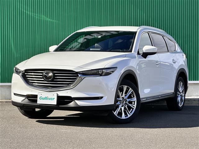 CX-8 XD Lパッケージ 7人乗 360度ビューモニター 純正ナビ ETC 電動リアゲート 本革シート シートヒーター ステアリングヒーター レーダークルーズコントロール レーンキープアシスト BSM ヘッドアップディスプレイ(19枚目)