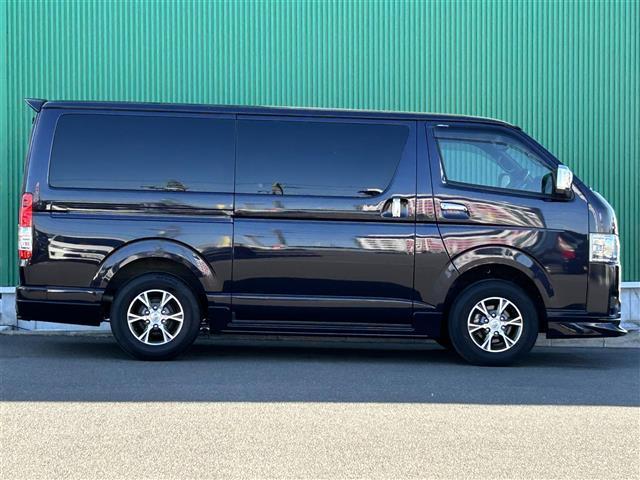 ハイエースバン スーパーGL ダークプライムII 4WD ワンオーナー モデリスタエアロ プリクラッシュセーフティ レーンディパーチャーアラート オートマチックハイビーム パーキングサポートブレーキ 社外ナビ バックカメラ ETC AC100V電源(35枚目)