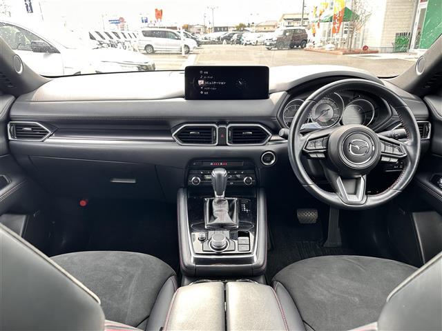 CX-8 XD ブラックトーンエディション ワンオーナー 7人乗り BOSEサウンドシステム レーダークルーズコントロール BSM 360度ビューモニター マツダコネクトナビ ETC 電動リアゲート シートヒーター パワーシート LEDライト(3枚目)