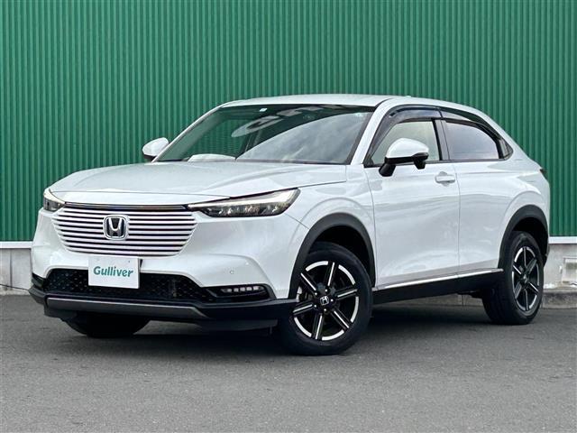 ヴェゼル ｅ：ＨＥＶ　Ｘ　ワンオーナー　ホンダセンシング　渋滞追従機能付アダプティブクルーズコントロール　社外９インチナビ　ＥＴＣ　衝突軽減ブレーキ　誤発進抑制機能　車線維持支援システム　パーキングセンサー　オートハイビーム（19枚目）